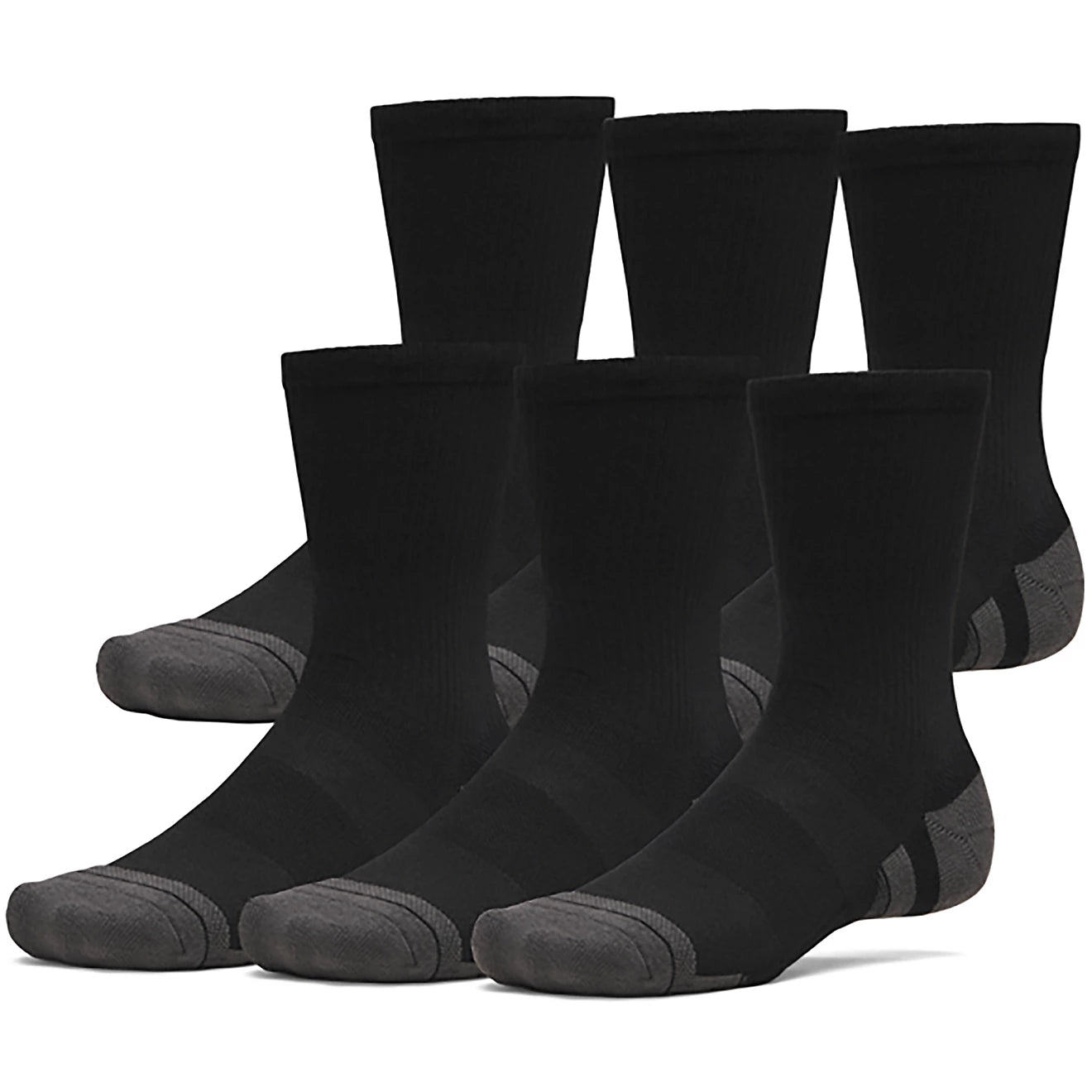 Under Armour Unisex Performance Tech 6-Pack Crew Socks
