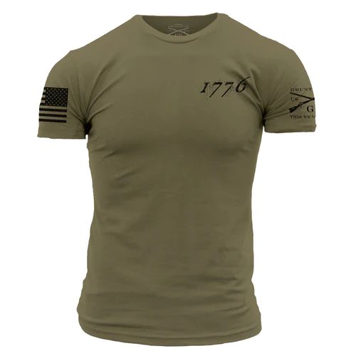 Grunt Style Men's 1776 Flag T-Shirt