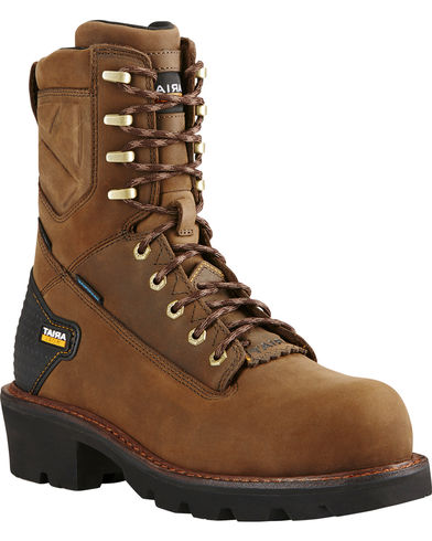 Ariat Mens Powerline 8" H2O Comp Toe
