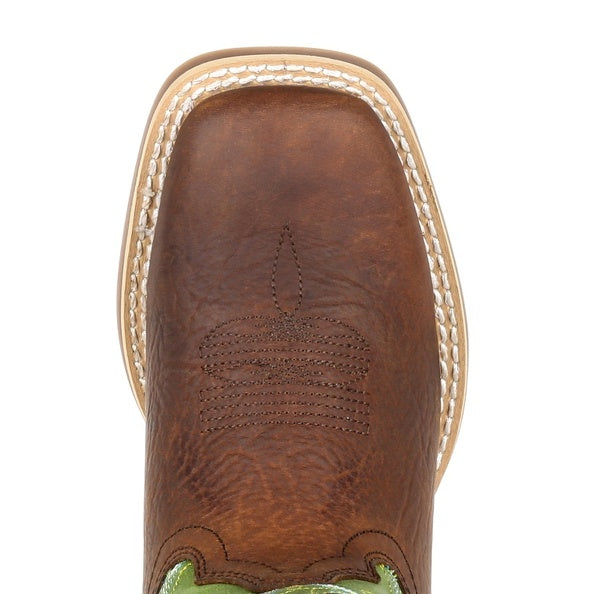 Durango Kid's Lil' Rebel Pro Lime Western Boot