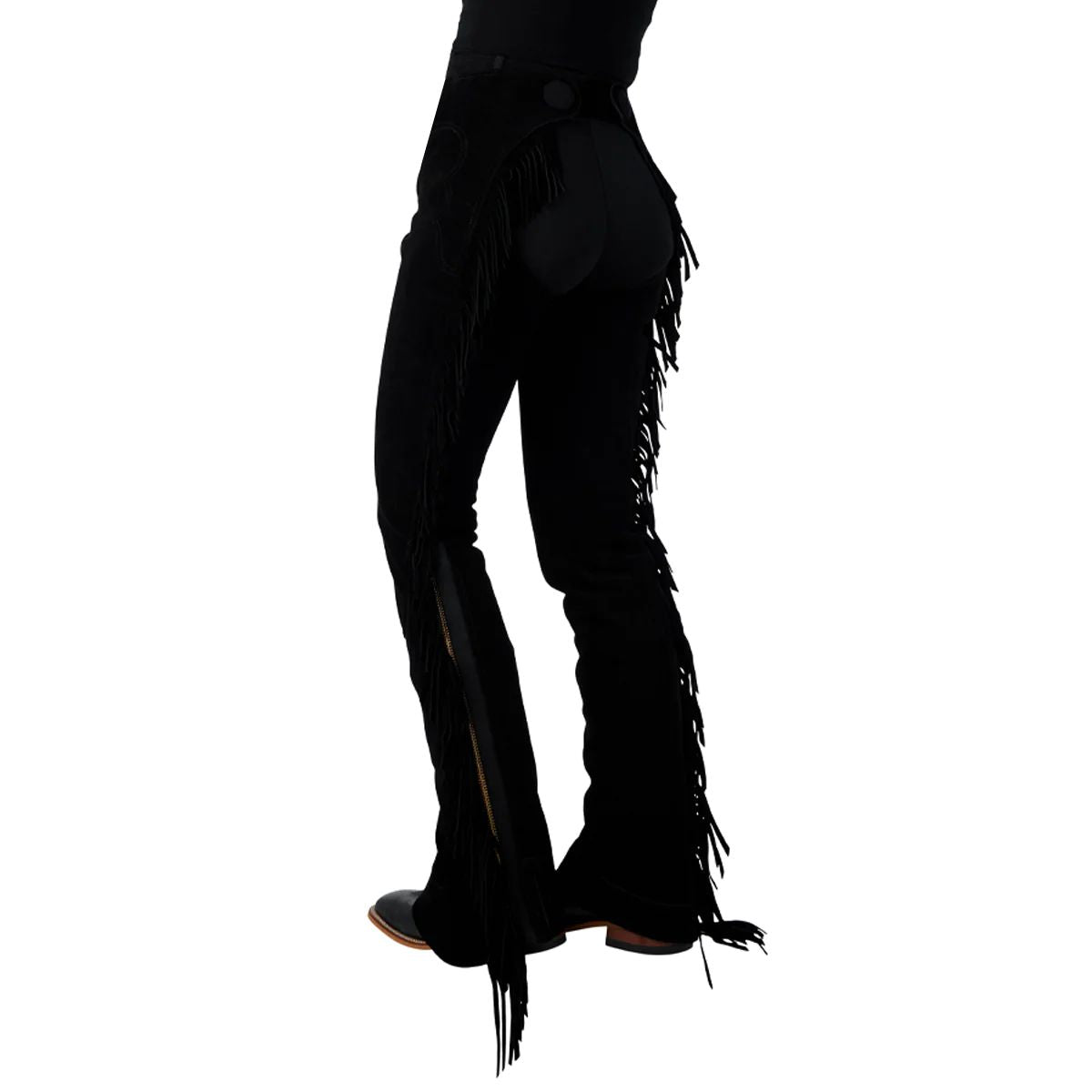 Hobby Horse Women's Split Leather Classic Show Chaps BIG & TALL