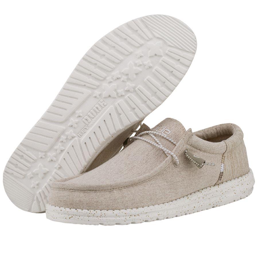 Hey Dude Men's Wally Funk Wheat
