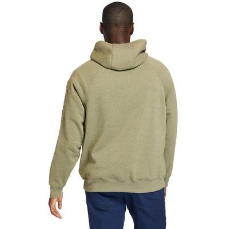 Timberland Men's pro embossed Logo Work Hoodie Olive Heather
