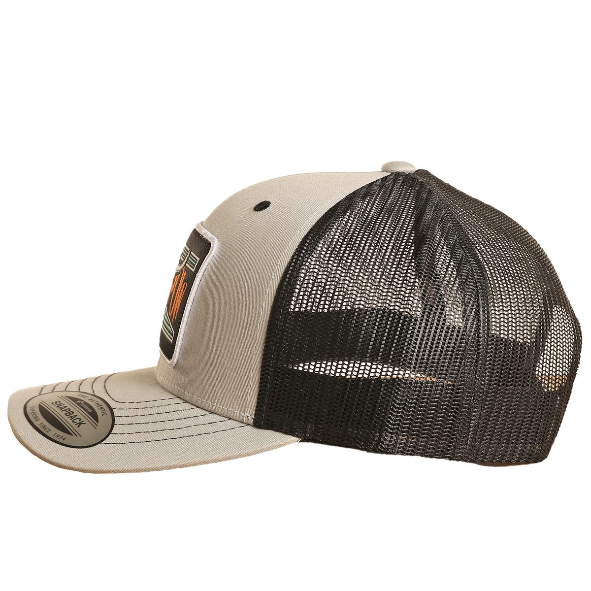 Rock And Roll Men's Curved Trucker Cap