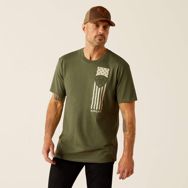 Ariat Men's Patriot Stripe T-Shirt