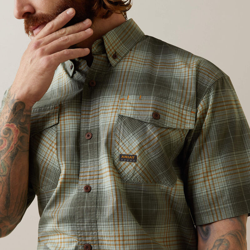 Ariat Men's Rebar Made Tough DuraStretch Work Shirt