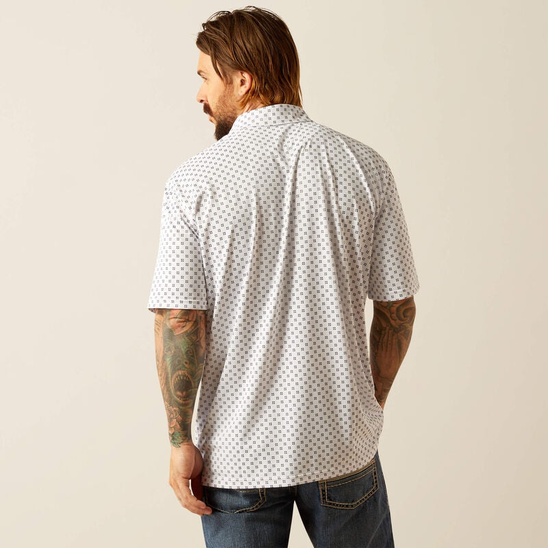 Ariat Men's All Over Print Polo