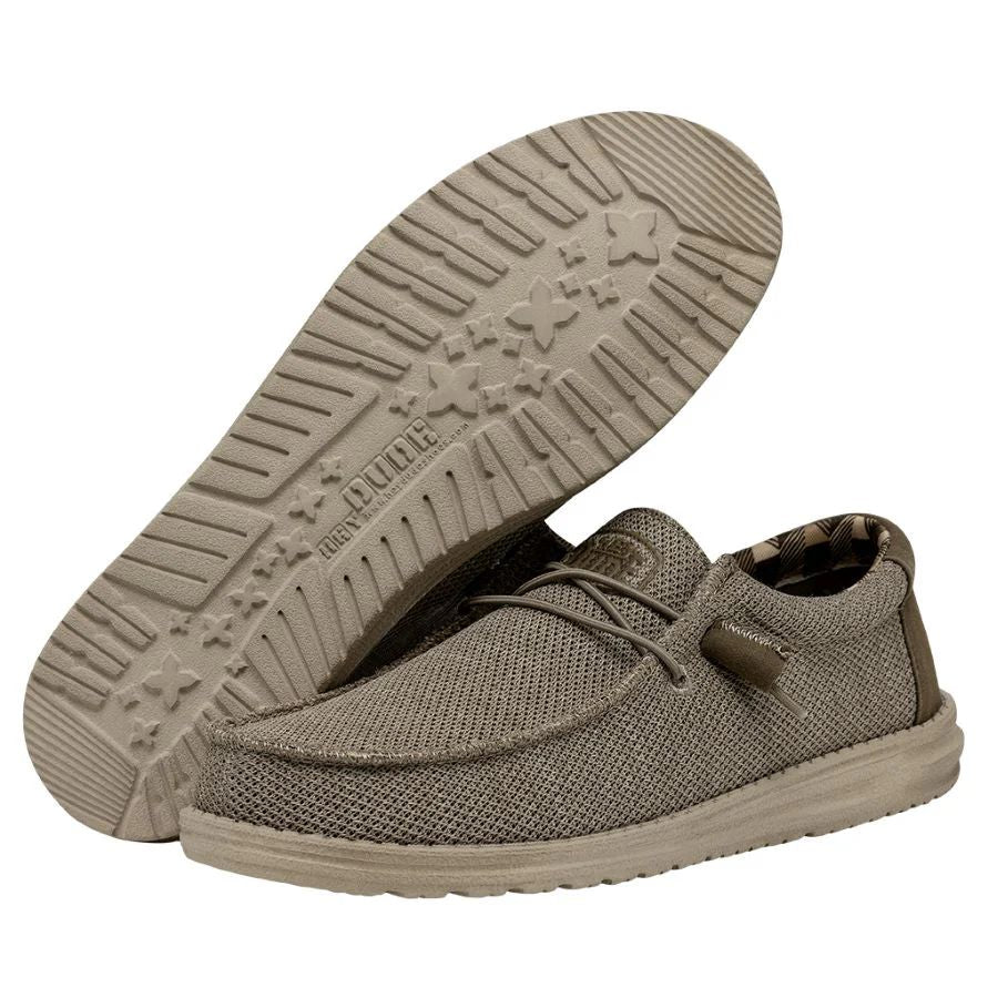 Hey Dude Men's Wally Sox Beige