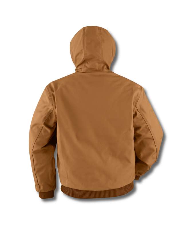 Carhartt Mens Duck Quilted Flannel-Lined Active Jac
