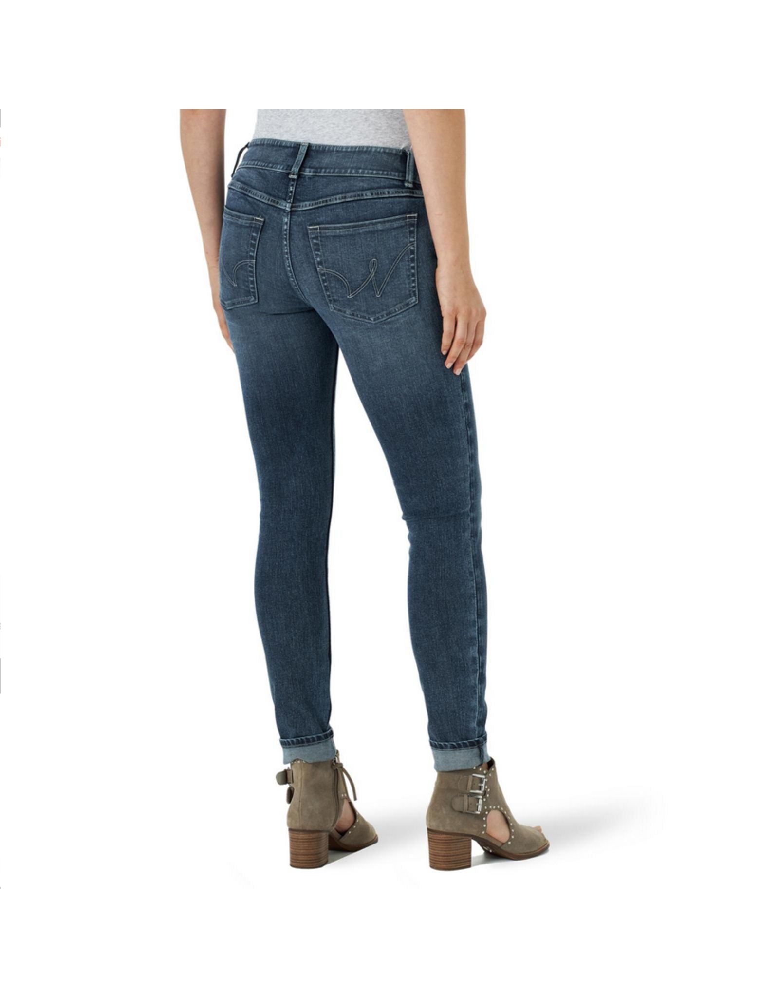 Wrangler Women's Essential Skinny Mid Rise Jean