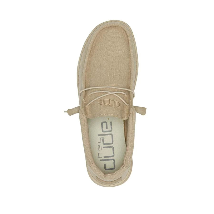 Hey Dude Men's Shoe Wally L Beige
