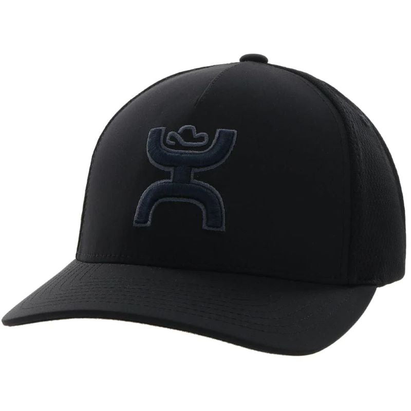 Men's Hooey "Coach" Black Flexfit Hat