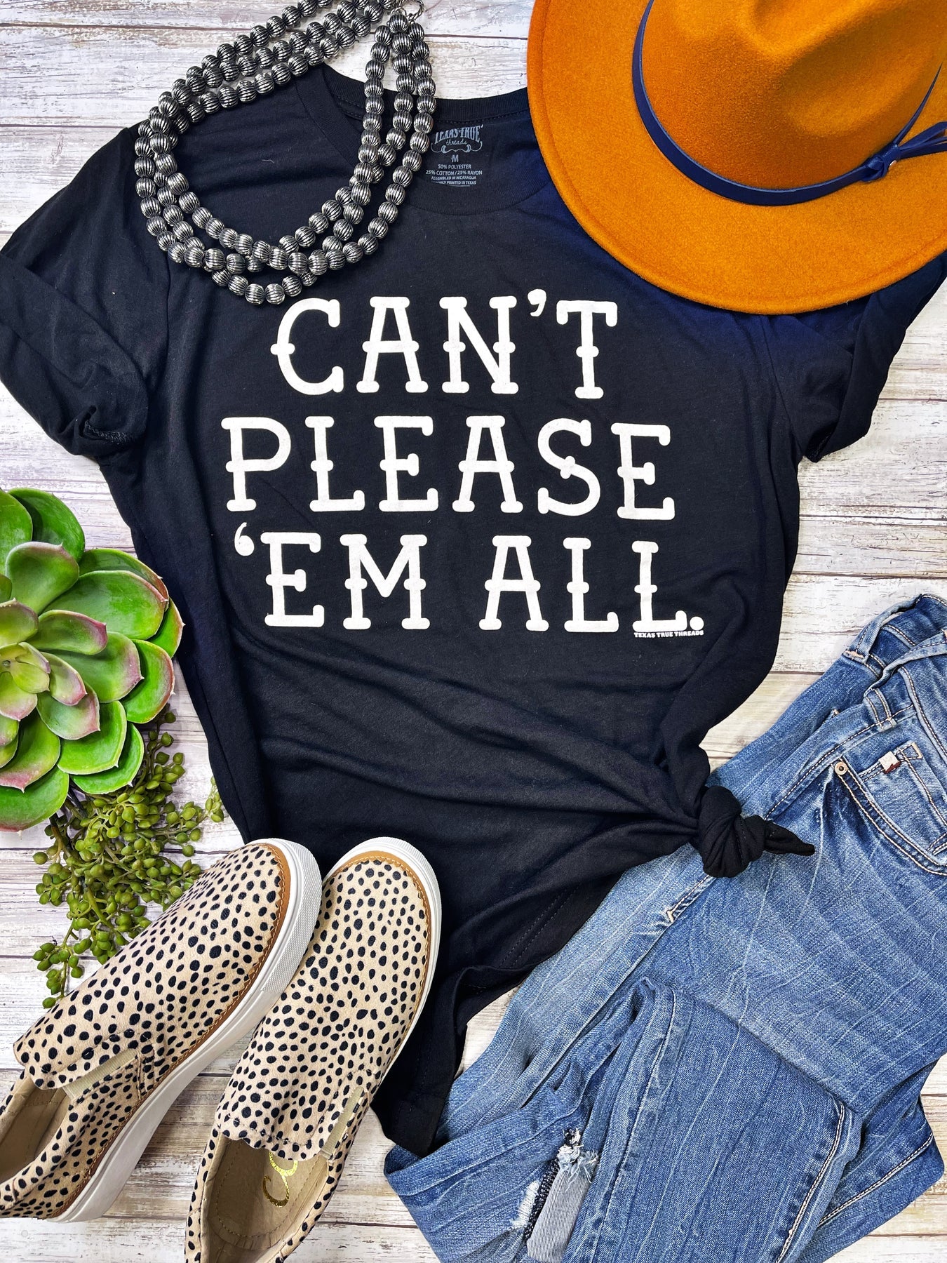 Texas True Threads Women's Can't Please 'Em All Tee