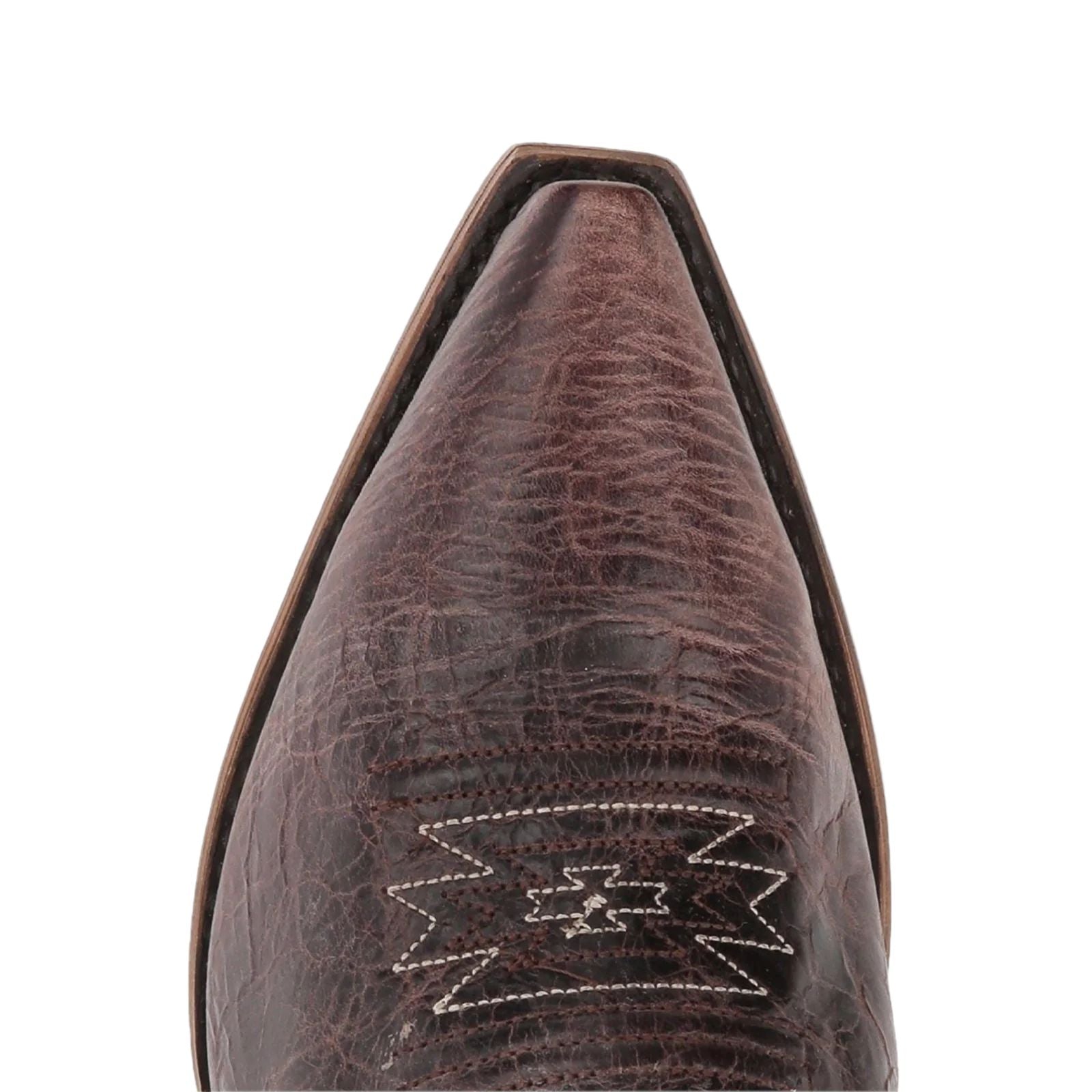 Roper Ladies Brown Embroidered Arrow Underlay Boots