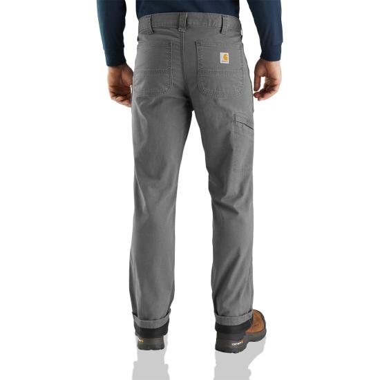 Carhartt Men's Rugged Flex Rigby Dungaree Knit Lined Pant