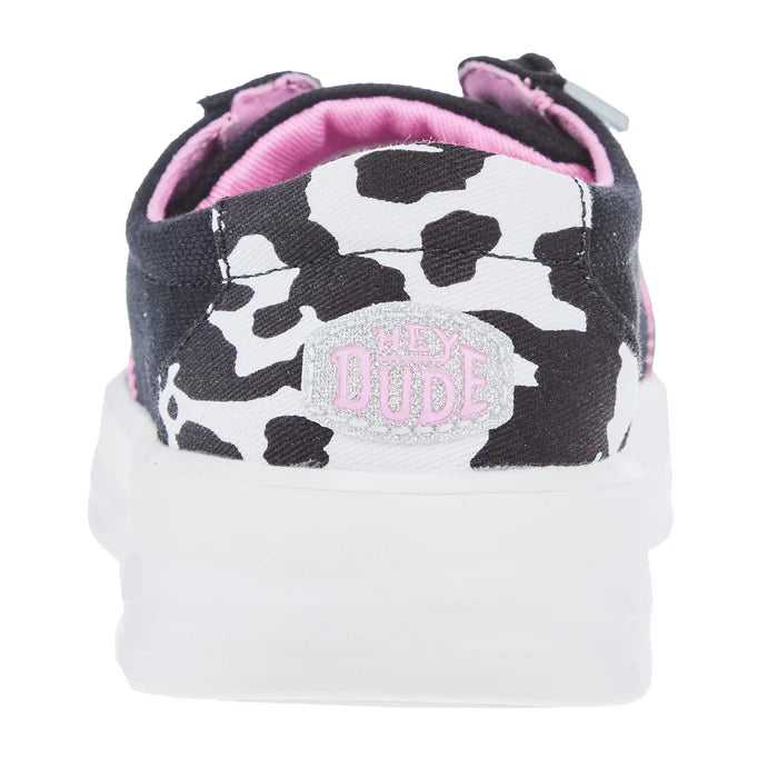 Hey Dude Youth Karina Sparkle Black Cow