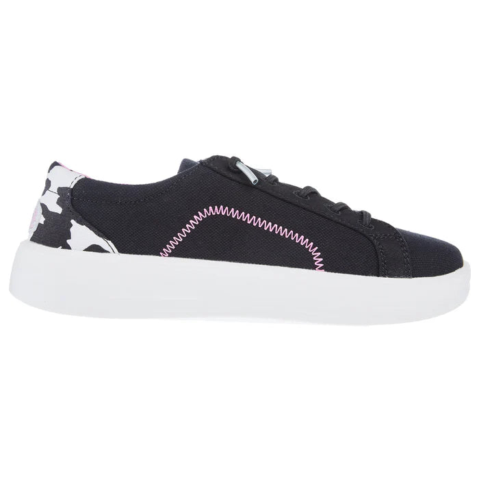 Hey Dude Youth Karina Sparkle Black Cow