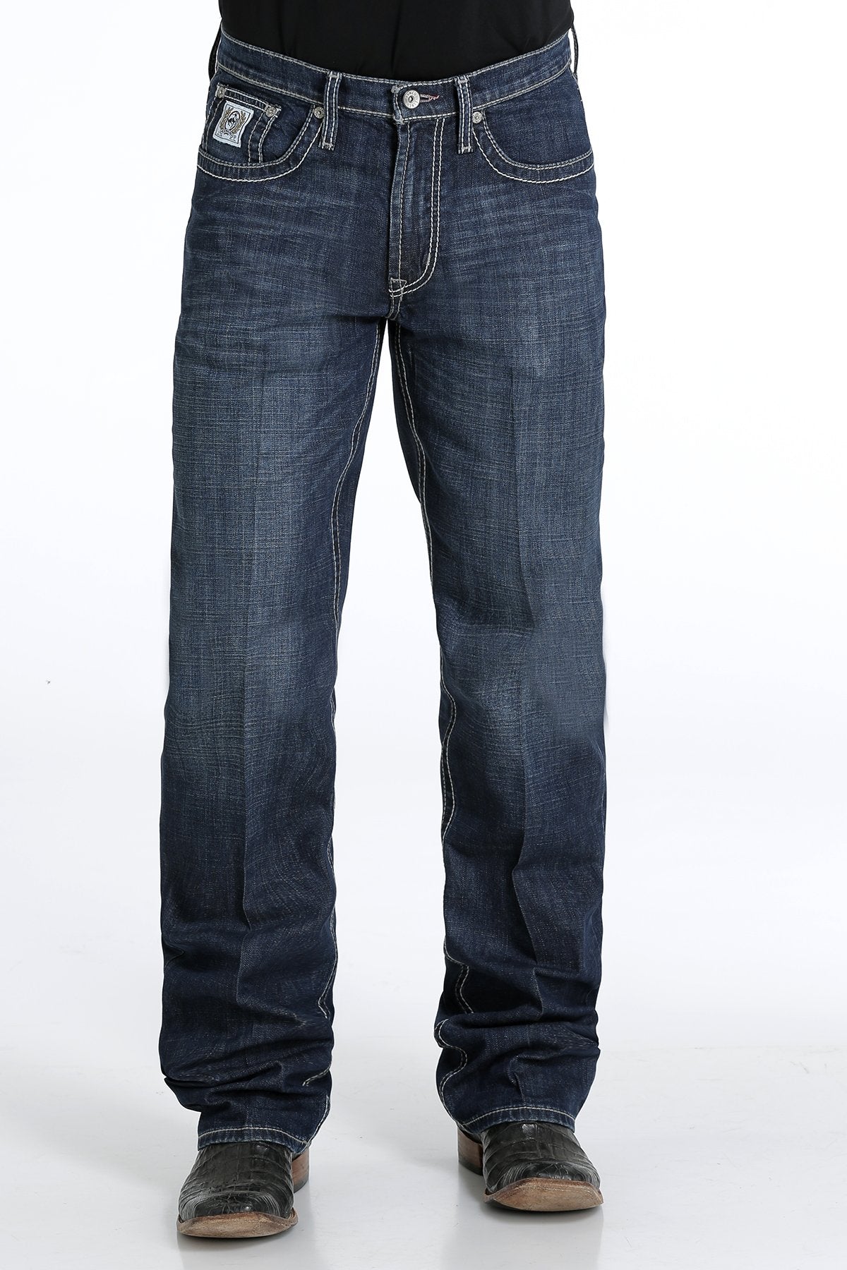 Cinch Men's Relaxed Fit White Label Performance Denim