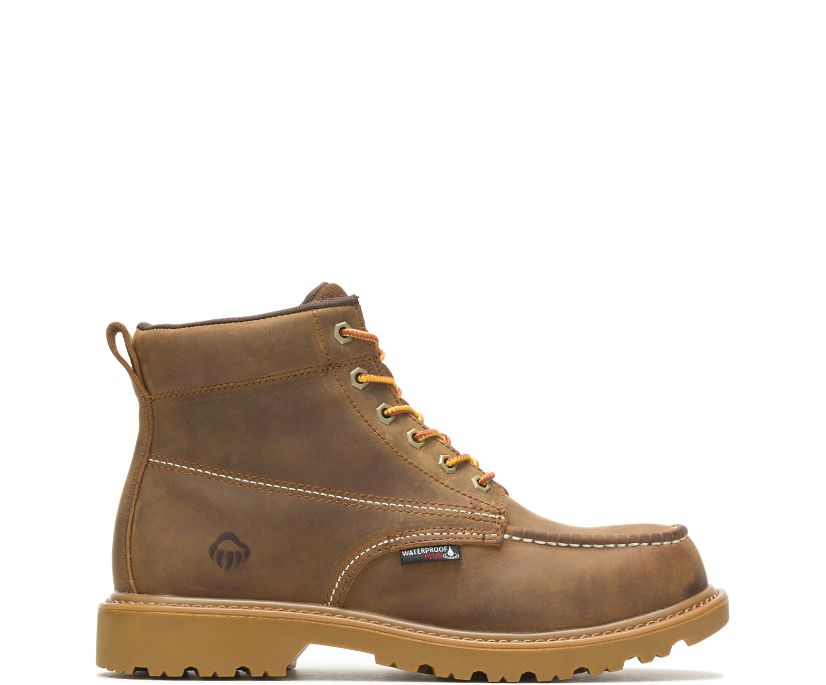 Wolverine Men's Moc-Toe 6" Steel Toe Work Boot