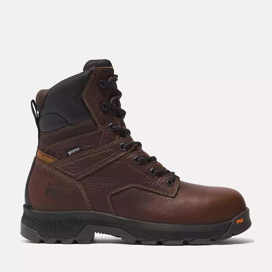 Timberland Men's PRO Titan EV 8" Waterproof Comp-Toe Work Boot