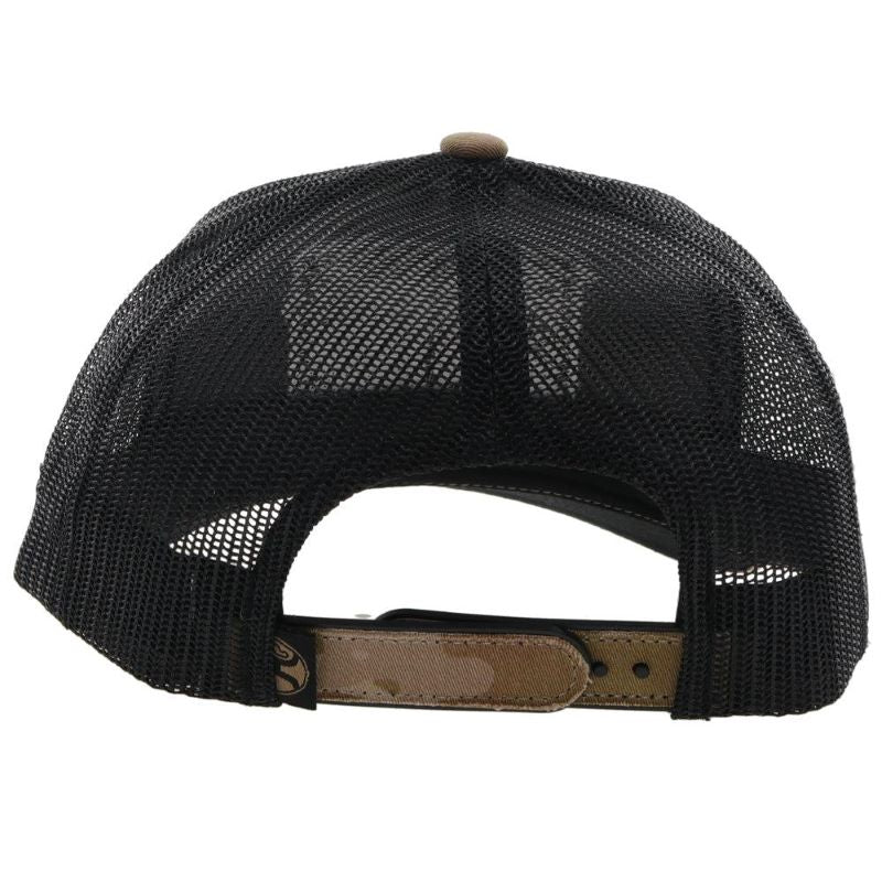 Hooey Men's "Liberty Roper" Camo/Black Snapback Hat