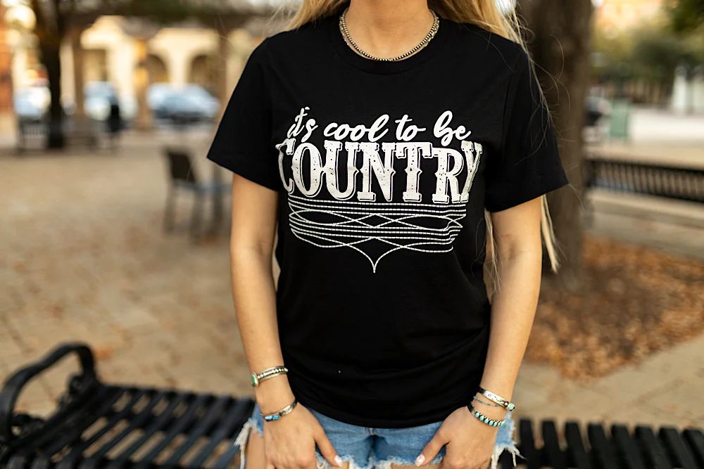 Texas True Threads It's Cool To Be Country Tee