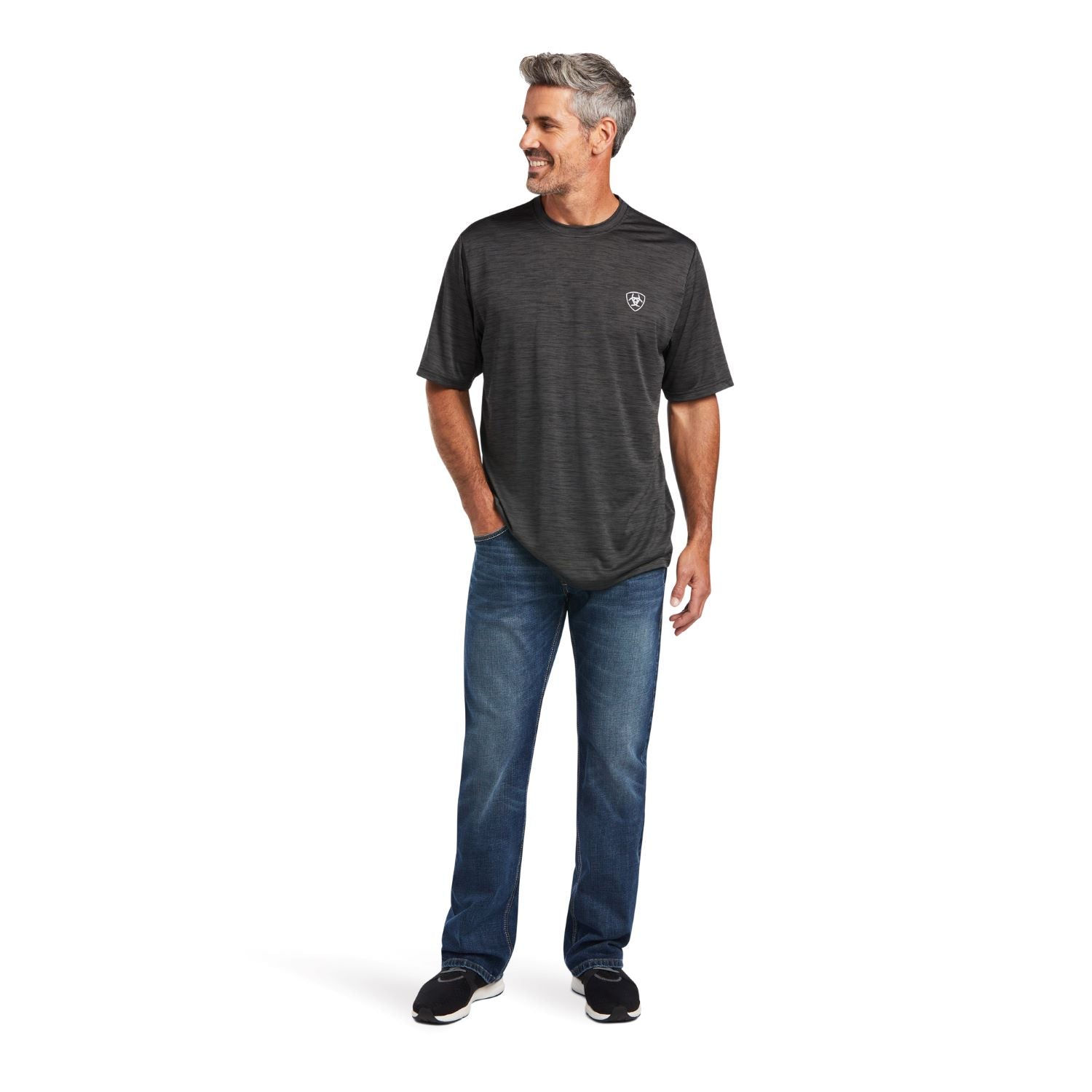 Ariat Men's Charger Vertical Flag T-Shirt