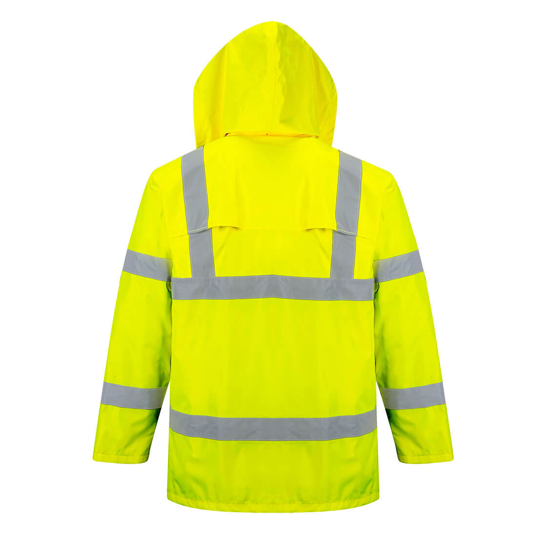 Port West Men's Hi-Vis Rain Traffic Jacket