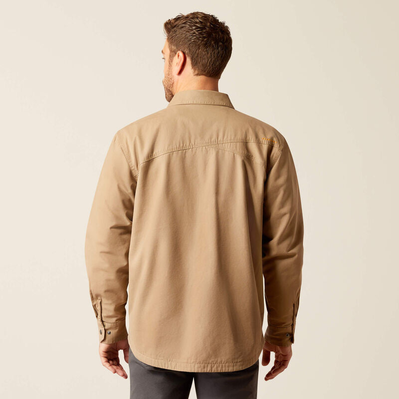 Ariat Men's Rebar Canvas Shirt Jacket BIG & TALL