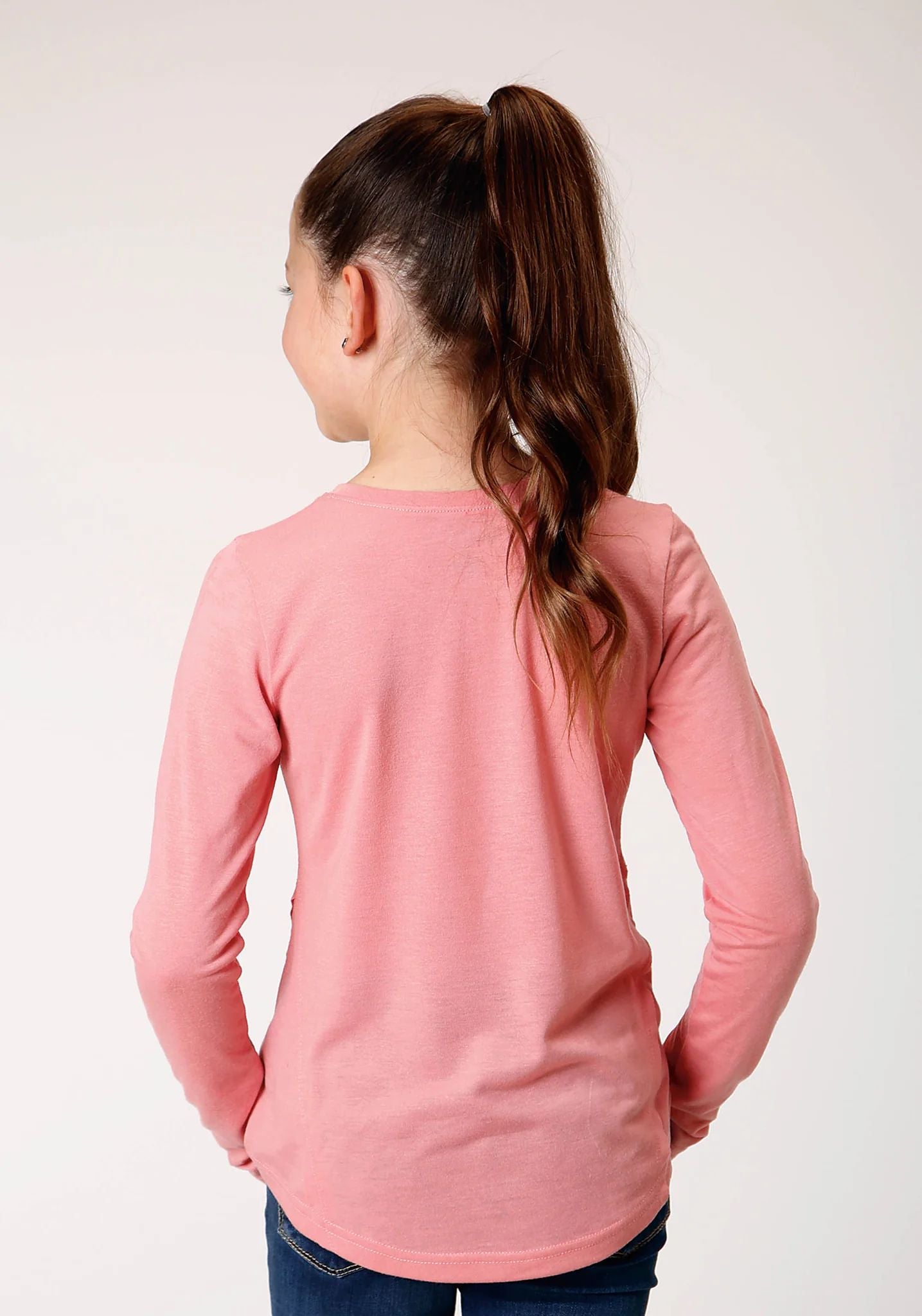 Roper Girls Long Sleeve Knit T-Shirt