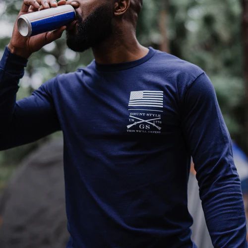 Grunt Style Men's Ethos Long Sleeve Shirt