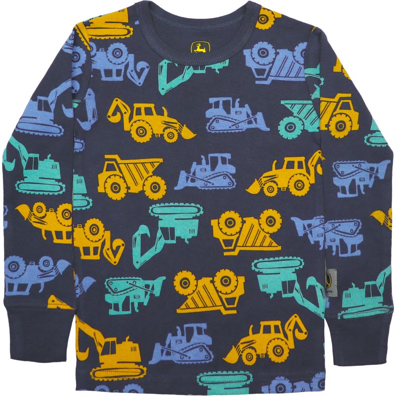 John Deere Toddlers Construction PJ Set