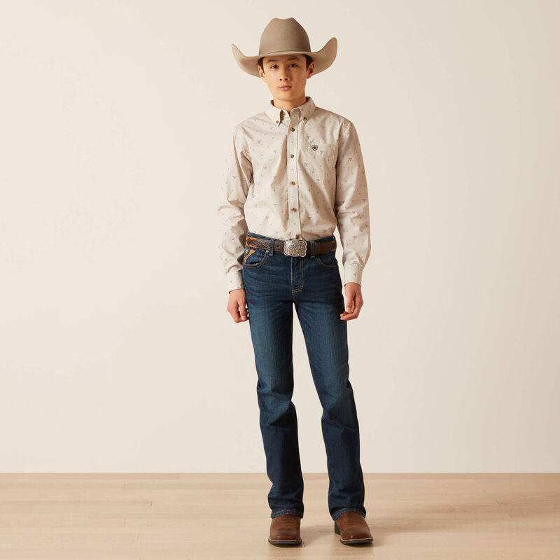 Ariat Kid's Beau Classic Fit Shirt