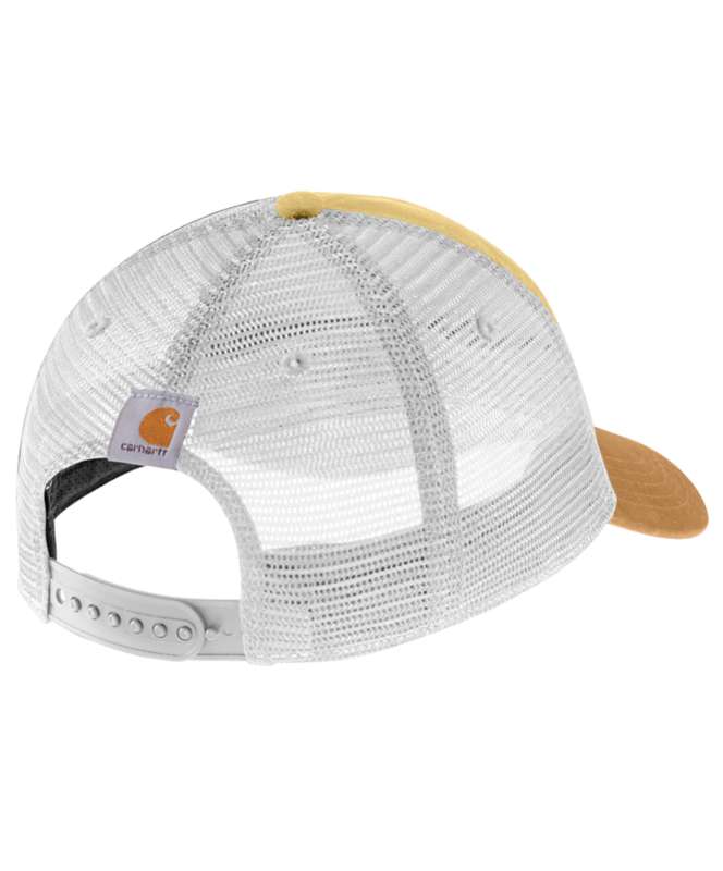 Carhartt Women's Canvas Mesh-Back Workwear Patch Cap