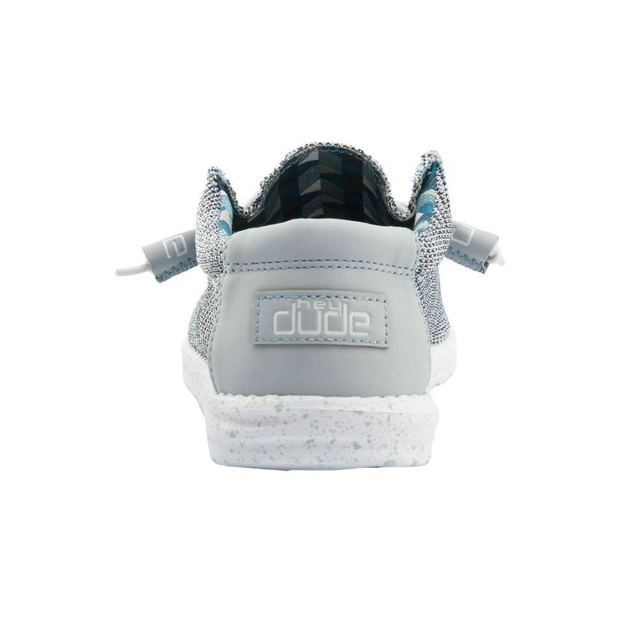 Hey Dude Men's Wally Sox Ice Grey