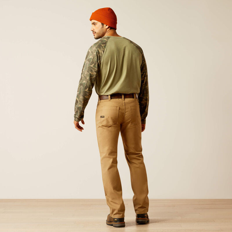 Ariat Men's Rebar M5 Straight DuraStretch Made Tough Straight Pant