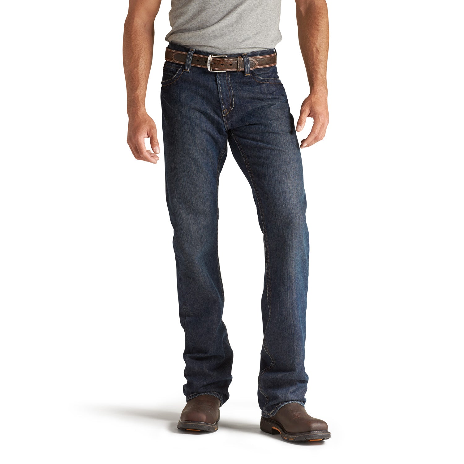 Ariat Men's FR M4 Low Rise Basic Boot Cut Jean