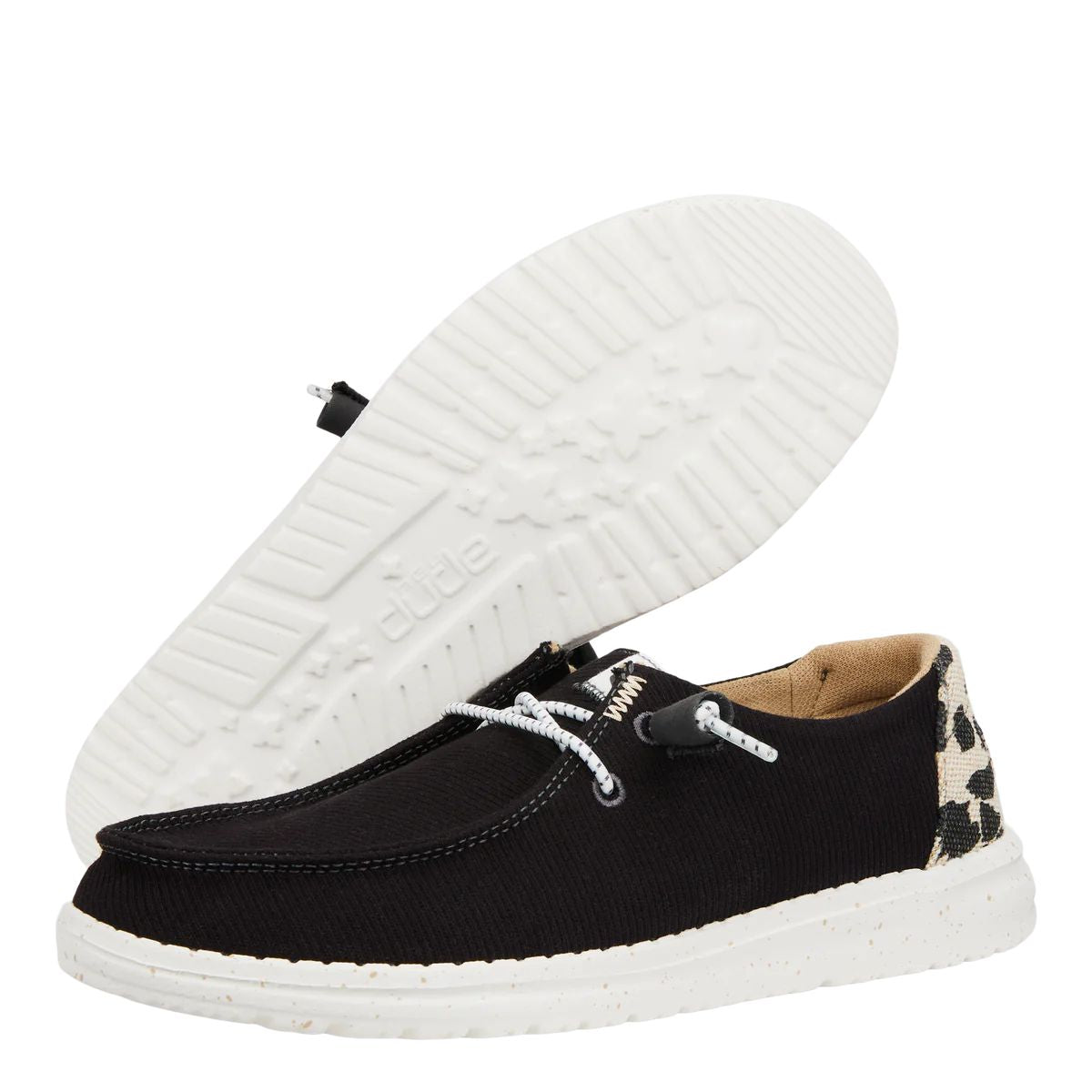 Hey Dude Women's Wendy Leopard Black/Leopard