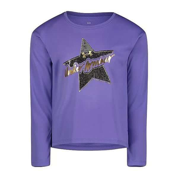 Under Armour Girl's Luxe Star Long Sleeve