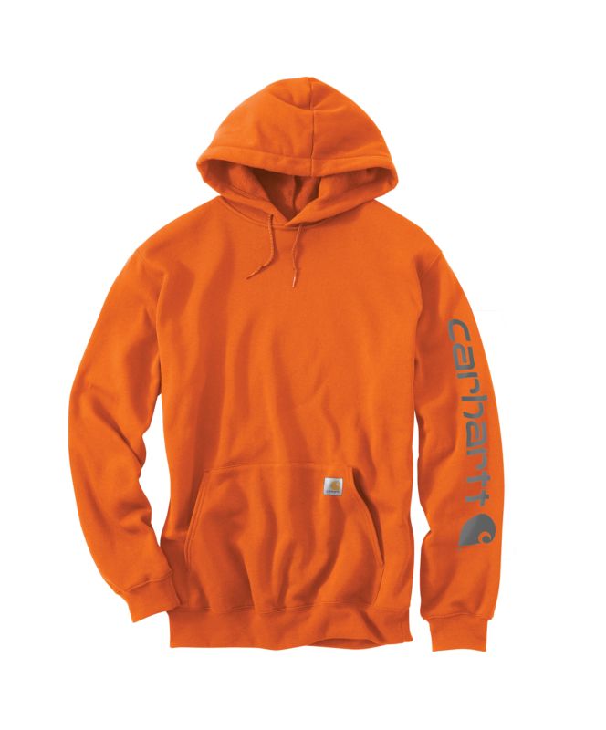 Carhartt Men's Midweight Hooded Logo Sweatshirt