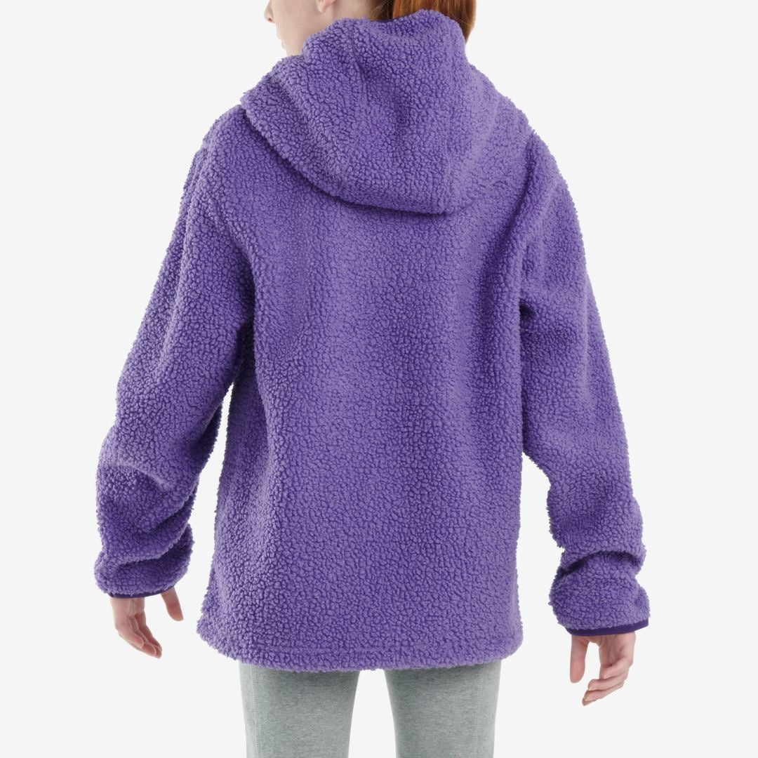 Carhartt Girls Long-Sleeve Fleece Quarter-Snap Sweatshirt