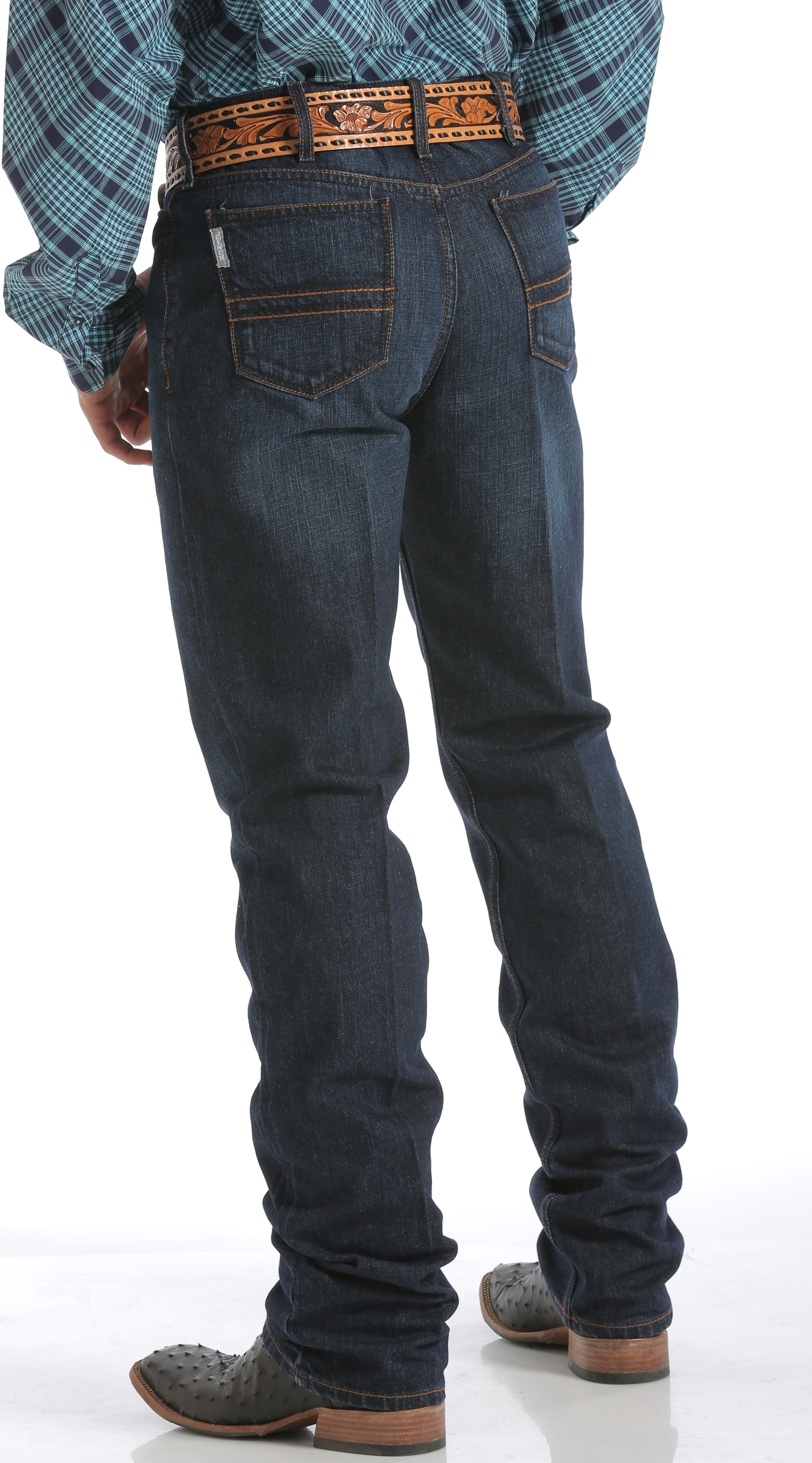 MEN'S CINCH SILVER LABEL-MID RISE, SLIM, STRAIGHT LEG