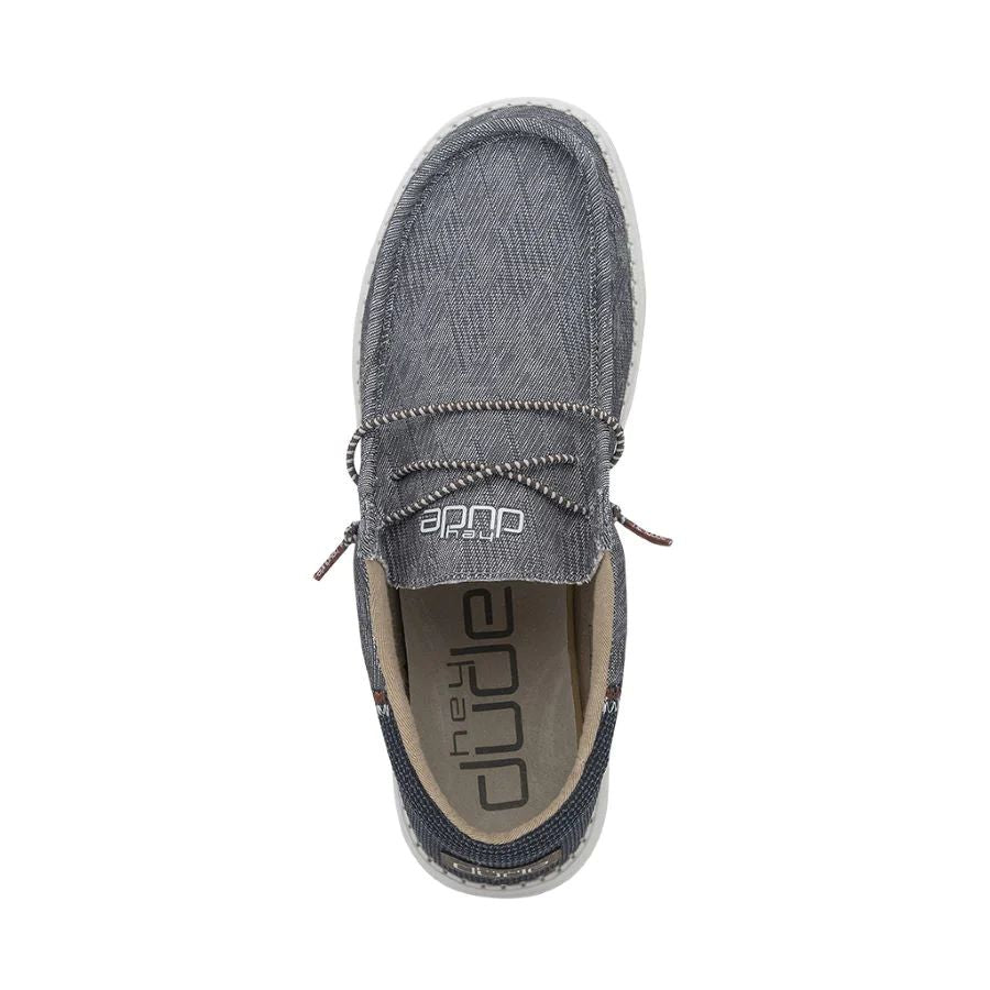 Hey Dude Men's Wally Funk Blue Waves