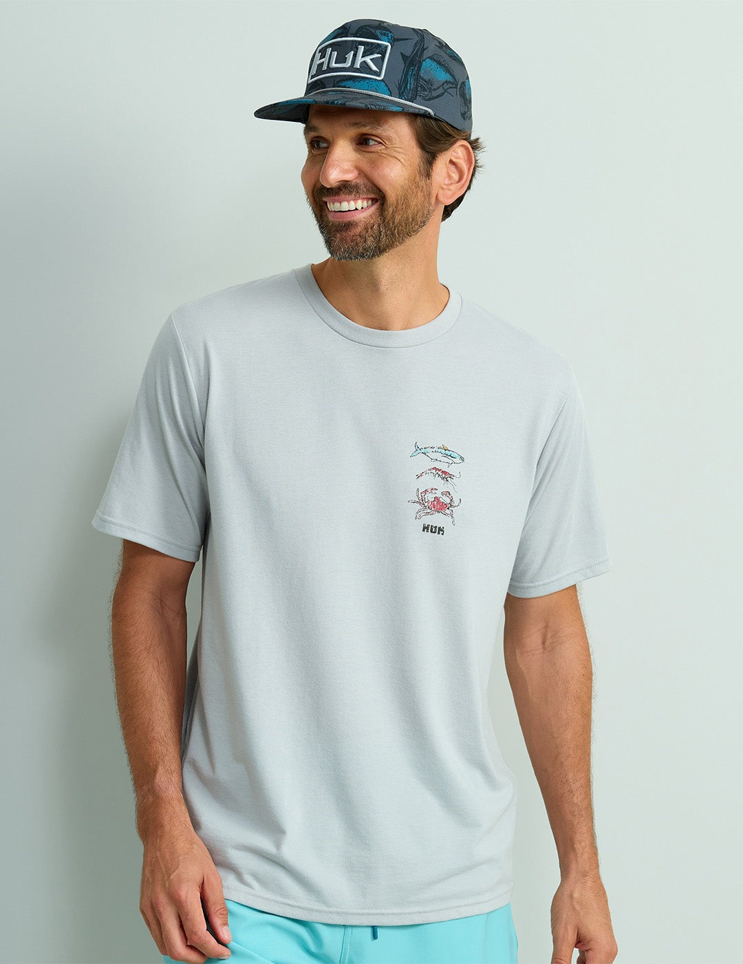 Huk Men's Raw Bar Tee