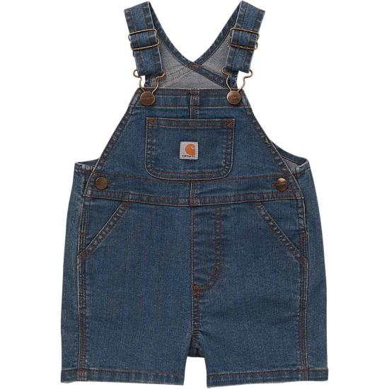 Carhartt Infant Rugged Flex Loose Fit Denim Shortall