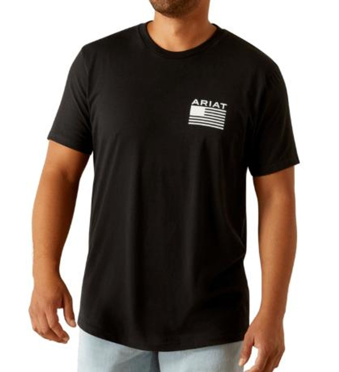 Ariat Men's Freedom Stripe Short Sleeve T-Shirt