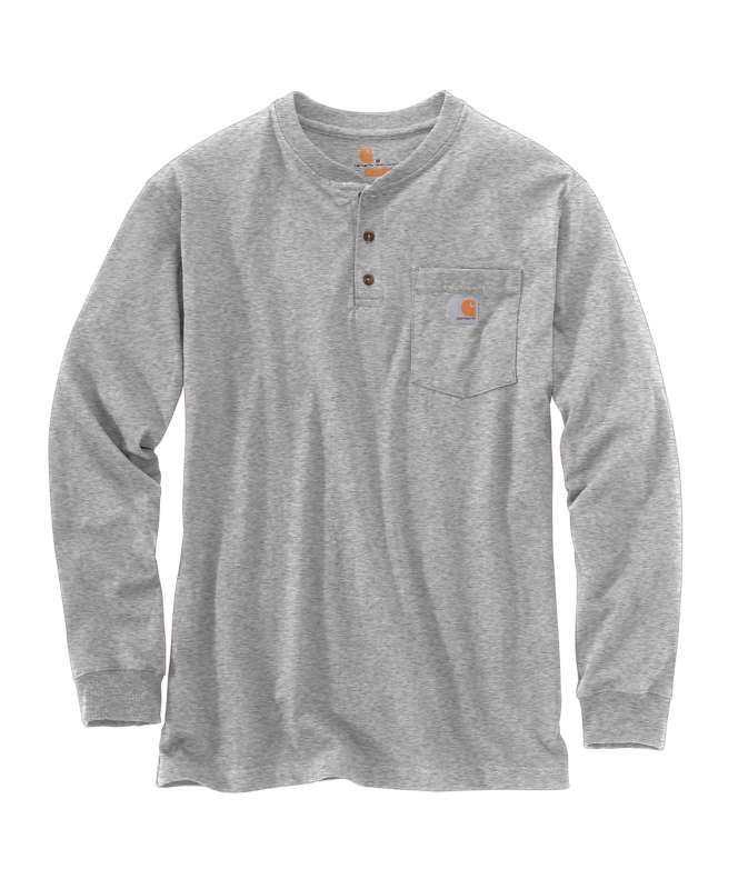 Carhartt Men's Workwear Long Sleeve Henley T-Shirt