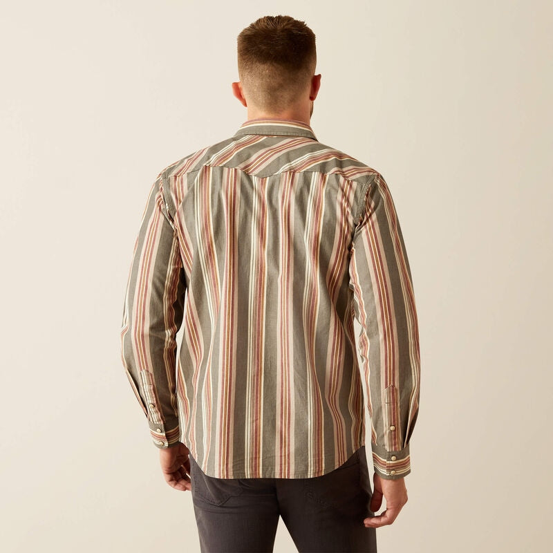 Ariat Men's Hawk Retro Fit Long Sleeve Snap Shirt