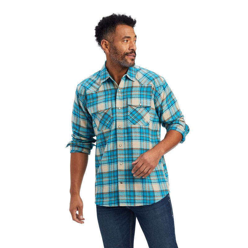 Ariat Men's Handley Retro Fit Snap Shirt