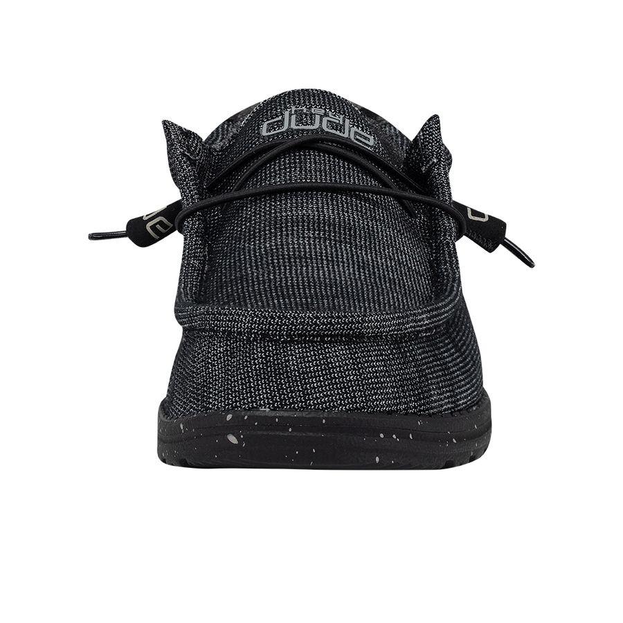Hey Dude Men's Shoe Wally Stretch Midnight Bunker